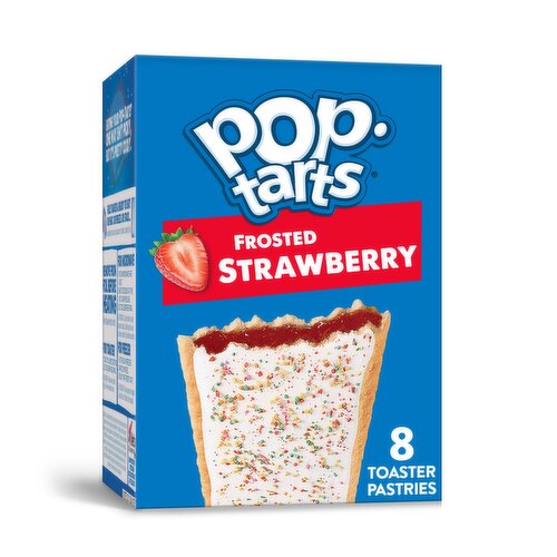 Pop-Tarts Toaster Pastries, Frosted Strawberry - 13.5 Ounce