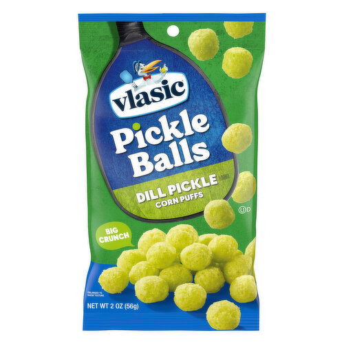 Vlasic Dill Pickle Flavored Corn Puffs