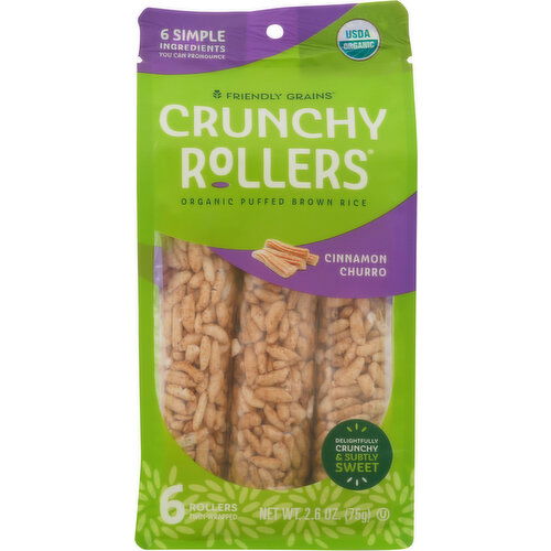 Crunchy Rollers Crunchy Rollers, Cinnamon Churro