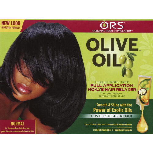 ORS Hair Relaxer, No-Lye, Built-In Protection, Normal