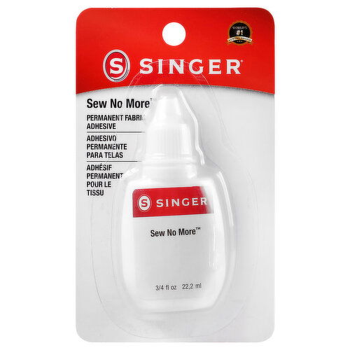 Singer Adhesive, Permanent Fabric - 1 Each
