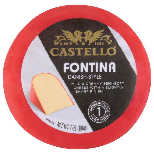 Castello Cheese, Fontina, Danish-Style, Very Mild