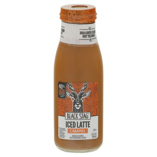 Black Stag Iced Latte, Caramel
