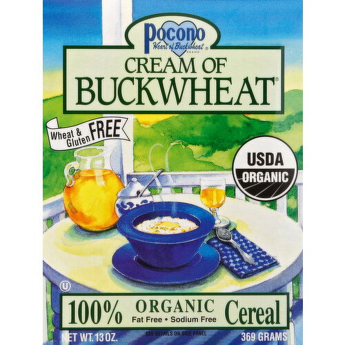 Pocono Cereal, Cream of Buckwheat