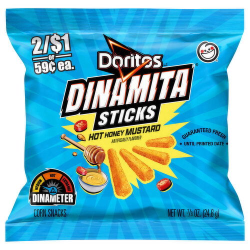 Doritos Corn Snacks, Hot Honey Mustard