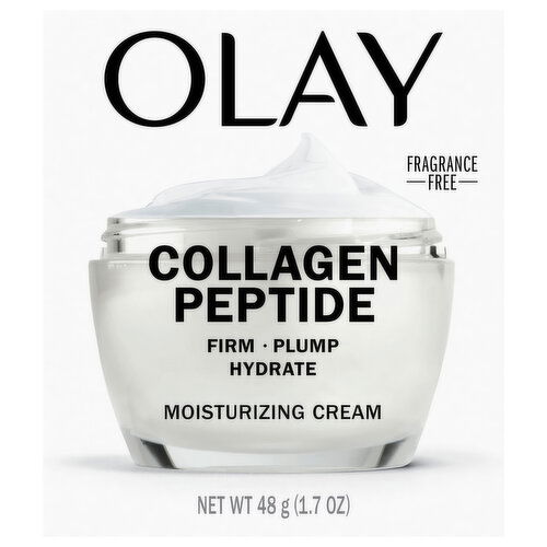 Olay Collagen Peptide Fragrance Free Moisturizing Cream - 1.7 Ounce