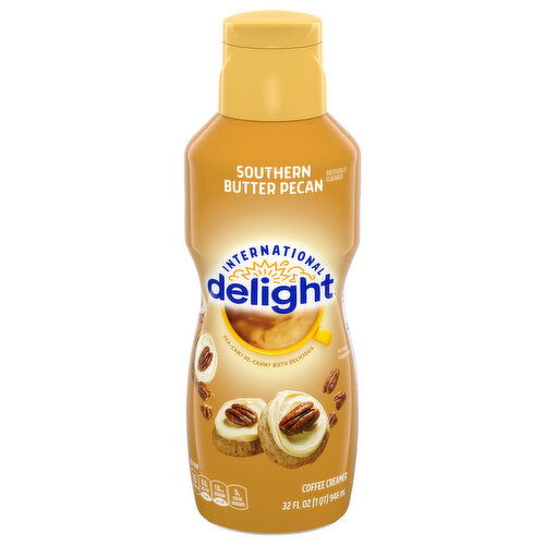 International Delight Southern Butter Pecan Coffee Creamer - 32 Fluid Ounce