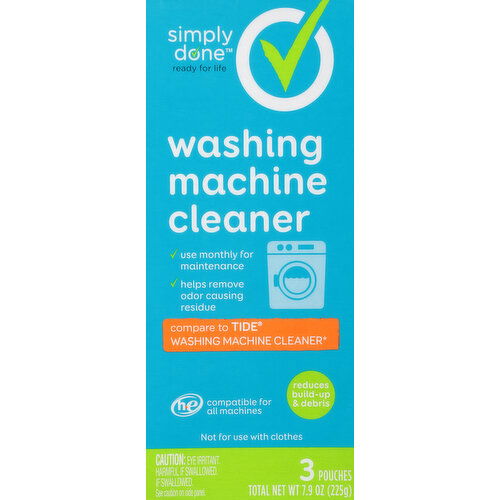 Simply Done Washing Machine Cleaner