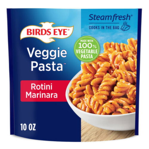 Birds Eye Veggie Pasta Rotini with Marinara Sauce Frozen Side