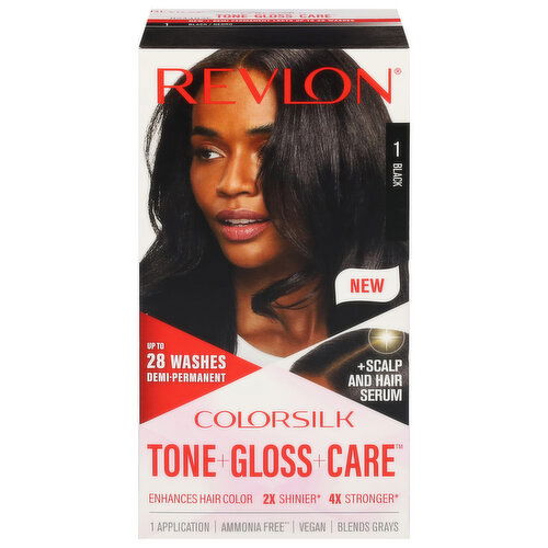 Revlon Hair Color, Demi-Permanent, Black 1