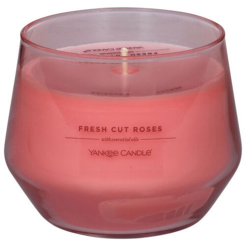 Yankee Candle Candle, Fresh Cut Roses - 10 Ounce