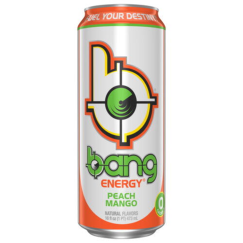 Bang Energy Drink, Peach Mango