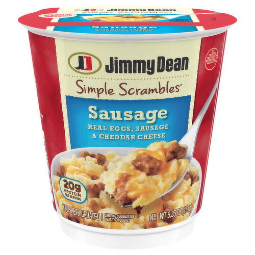 Jimmy Dean Jimmy Dean Simple Scrambles® Sausage, 5.35 oz.