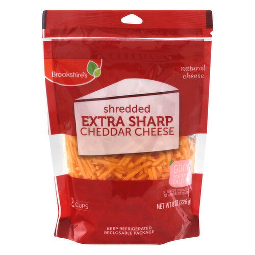 Brookshire's Shredded Extra Sharp Cheddar Cheese