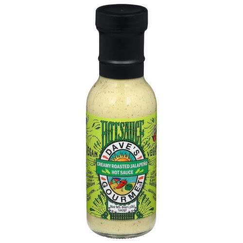 Dave's Gourmet Hot Sauce, Creamy Roasted Jalapeno