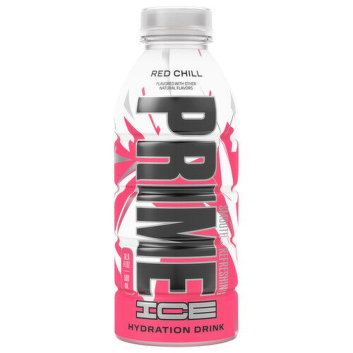 Prime Hydration Drink, Red Chill, Smooth + Refreshing, Ice - 16.9 Fluid Ounce