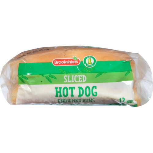 Brookshire's Enriched Sliced Hot Dog Buns