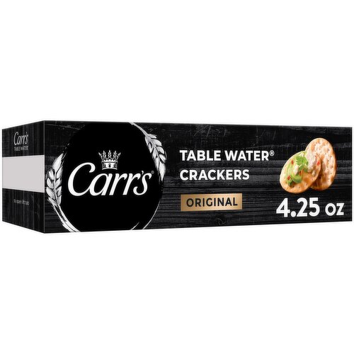 Carr's Table Water Crackers, Original - 4.25 Ounce