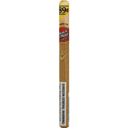 Black & Mild Cigar, Sweets, Wood Tip