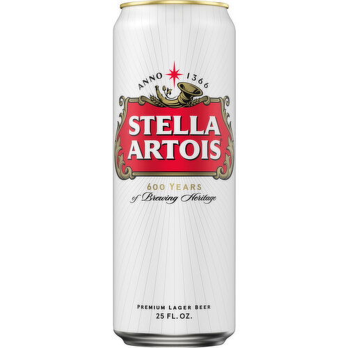 Stella Artois Beer, Lager, Premium