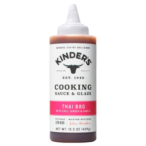 Kinder's Sauce & Glaze, Thai BBQ, Cooking