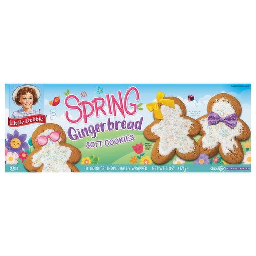 Little Debbie Soft Cookies, Spring, Gingerbread