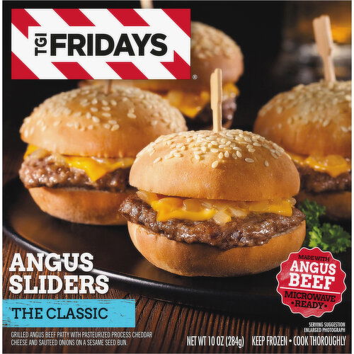 TGI Fridays The Classic Angus Sliders