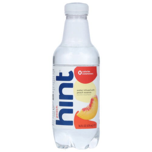 Hint Water, Peach - 16 Fluid Ounce