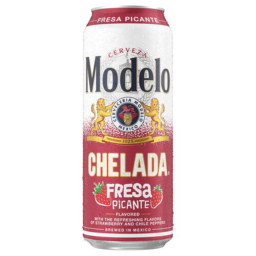 Modelo Beer, Fresa Picante - 24 Fluid Ounce