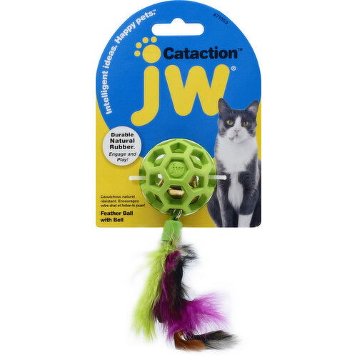 JW Feather Ball with Bell