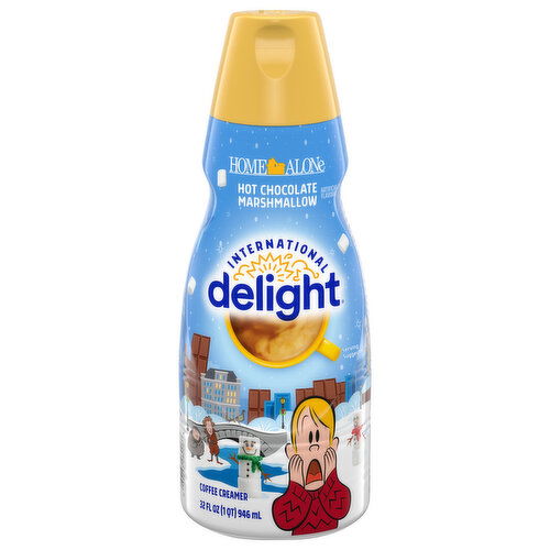 International Delight Coffee Creamer, Hot Chocolate Marshmallow, Home Alone