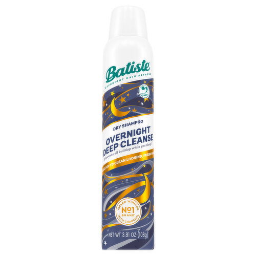 Batiste Dry Shampoo, Overnight Deep Cleanse