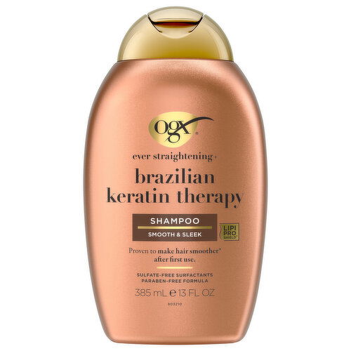 Ogx Ever Straightening + Brazilian Keratin Therapy Shampoo - 13 Fluid Ounce