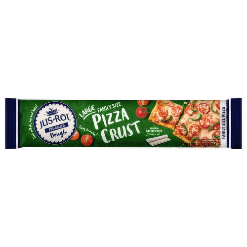 Jus-Rol Pizza Crust, Large, Family Size