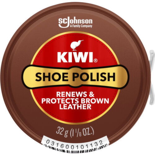 Kiwi Shoe Polish, Brown Leather