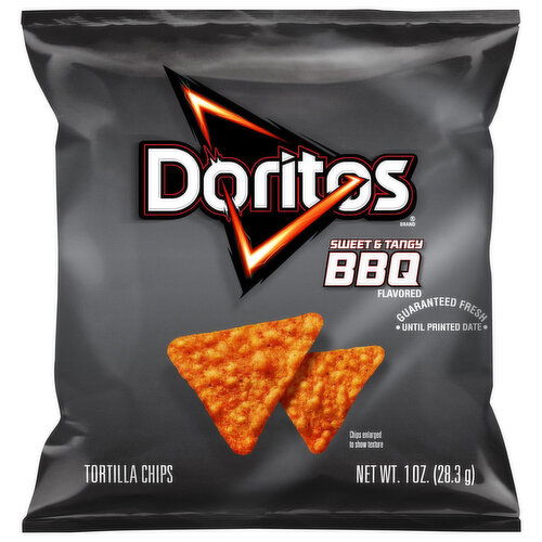 Doritos Tortilla Chips, Sweet & Tangy BBQ Flavored