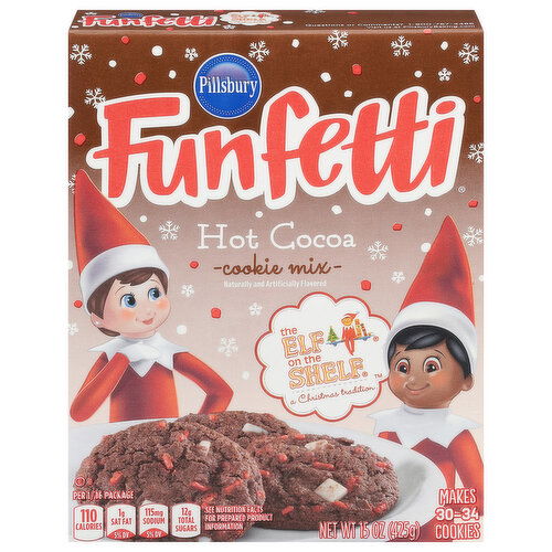 Pillsbury Cookie Mix, Santaverse, Hot Cocoa