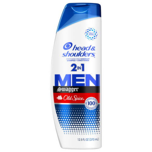 Head & Shoulders Shampoo + Conditioner, Swagger, Men, 2 in 1