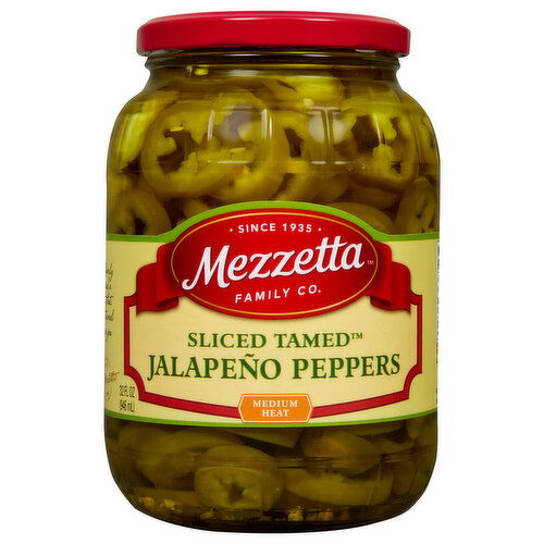 Mezzetta Jalapeno Peppers, Medium Heat