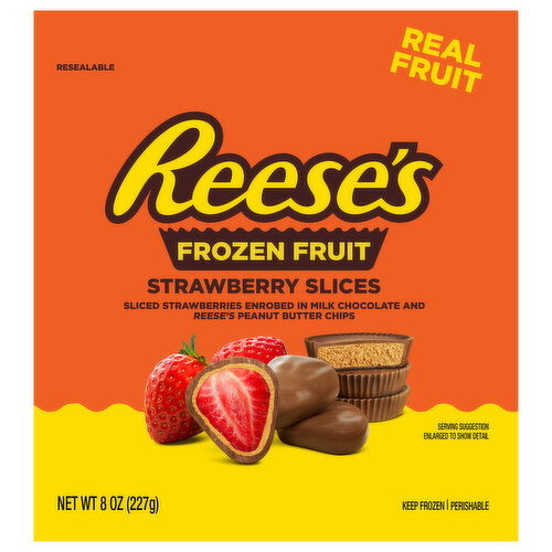 Reese's Frozen Fruit Strawberry Slices - 8 Ounce