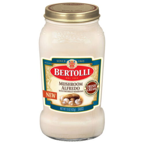 Bertolli Sauce, Mushroom Alfredo