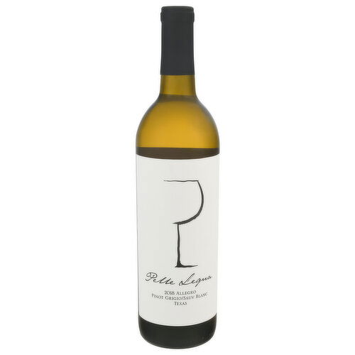 Pelle Legna Pinot Grigio/Sauv Blanc, Allegro, Texas