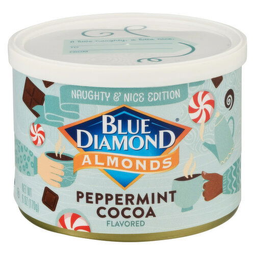 Blue Diamond Almonds, Peppermint Cocoa Flavored