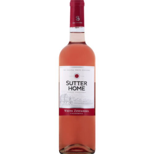 Sutter Home White Zinfandel, California