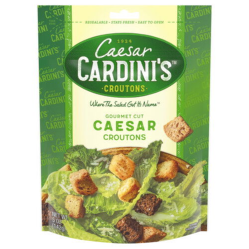 Caesar Cardini's Croutons, Caesar, Gourmet Cut