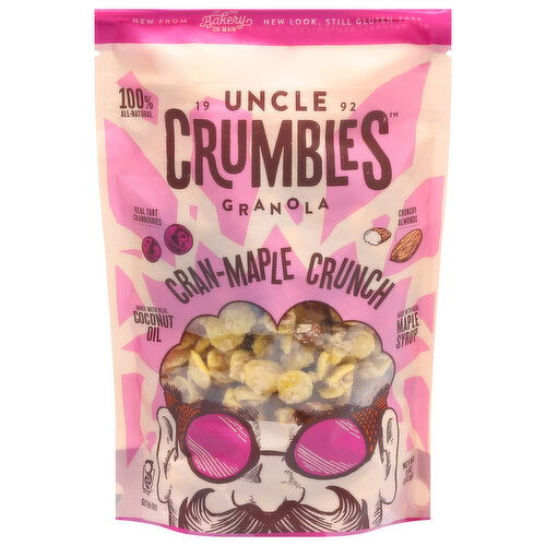 Uncle Crumbles Granola, Cran-Maple Crunch