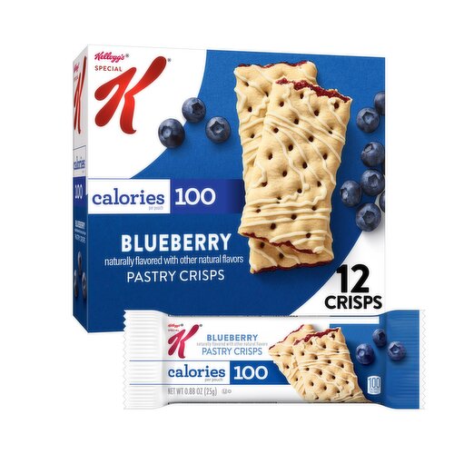 NaN Pastry Crisps, Blueberry - 5.28 Ounce