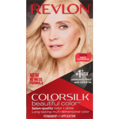 Revlon Permanent Hair Color, Ultra Light Natural Blonde 04