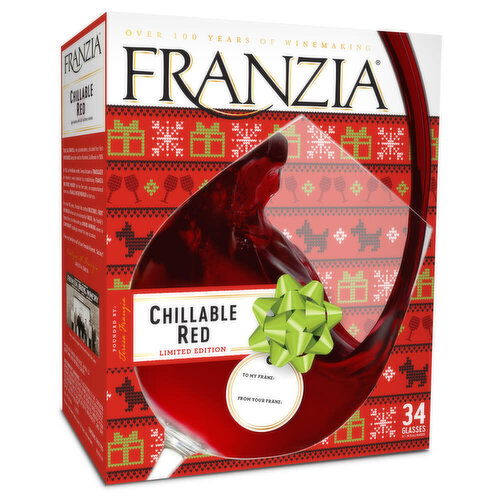 Franzia Chillable Red House Favorites Blend Wine Box, 5.0 L    