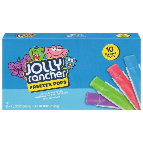 Jolly Rancher Freezer Pops